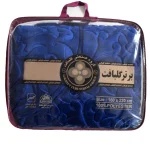 پتو گلبافت مدل برتر گل برجسته یکنفره سایز 220&times;160 سانتی متر